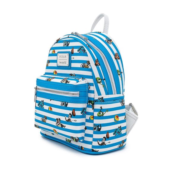 Loungelfy Pixar Collection Characters Faux Leather Mini Backpack main image 7